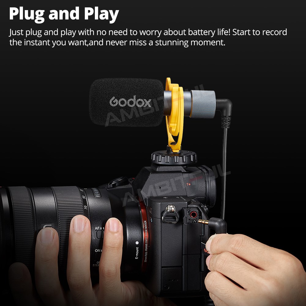 Godox VS-Mic Compact Shotgun M - Seek Compact Pro Android ulasan dan harga